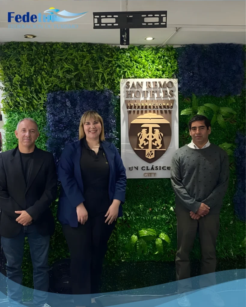MÁS OPORTUNIDADES PARA VACACIONAR: FEDETUR FIRMA UN ACUERDO CON LA CADENA HOTELERA SAN REMO QUE OTORGA IMPORTANTES DESCUENTOS EN HOSPEDAJES