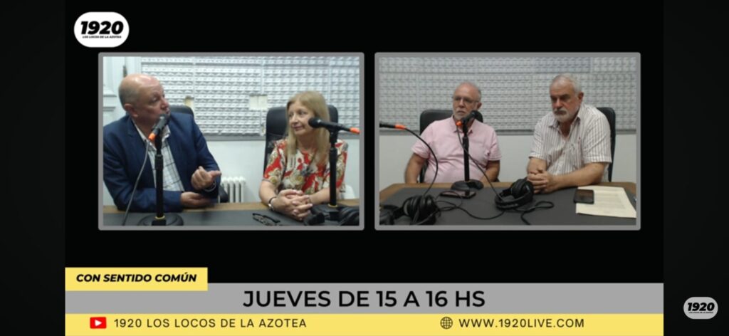 “SIN VALORES, LA TECNOLOGÍA PIERDE SENTIDO”, ENTREVISTA EN EL CANAL DE STREAMING “1920 – LOS LOCOS DE LA AZOTEA” A LAS AUTORIDADES DE CONAM